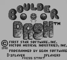 Image n° 7 - screenshots  : Boulder Dash
